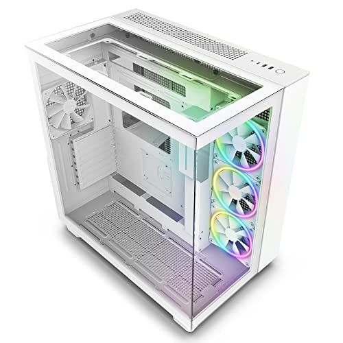 Dual-Chamber ATX Mid-Tower PC Gaming Case with 3 x 120mm F120 RGB Duo Fans V5875