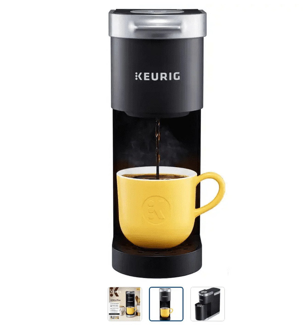 Single Serve K-Cup Pod Coffee Maker Matte Black V120198