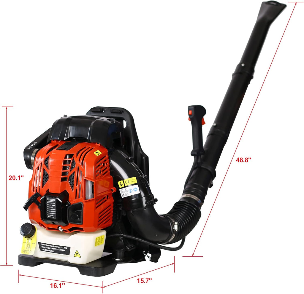 76cc 4-Cycle 530CFM Backpack Leaf Blower K774896