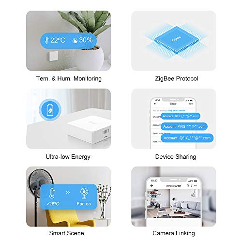 Zigbee Temperature Humidity Sensor Z972