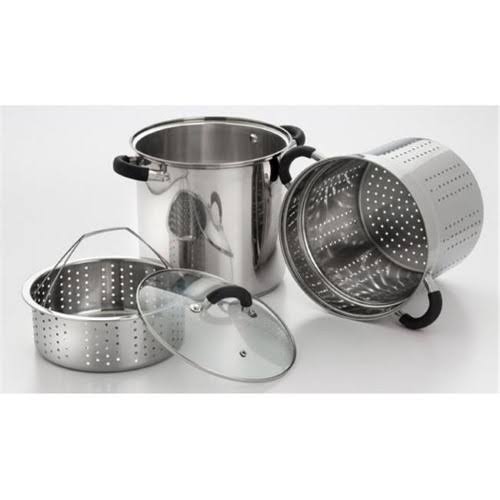 12 qt Stainless Steel Pasta Cooker X477