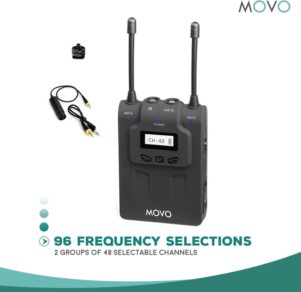 UHF Wireless Handheld Microphone System with Plug-in XLR Transmitter D5094