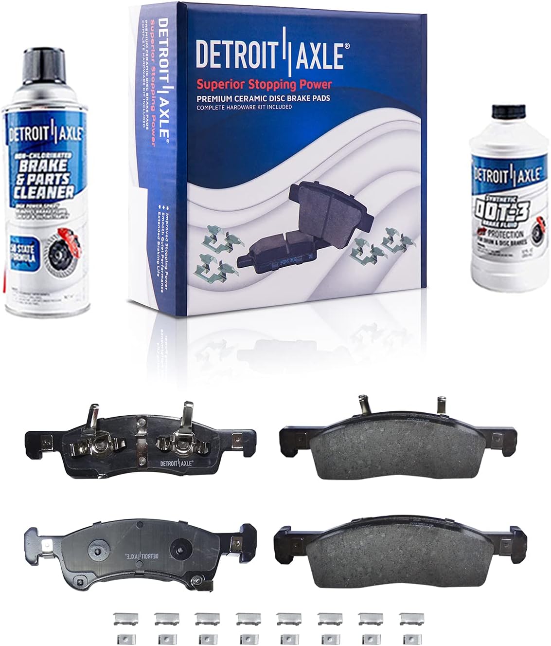 Front Rotors + Brake Pads 6pc Set O623