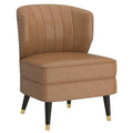Saddle Espresso Accent Chair F14690