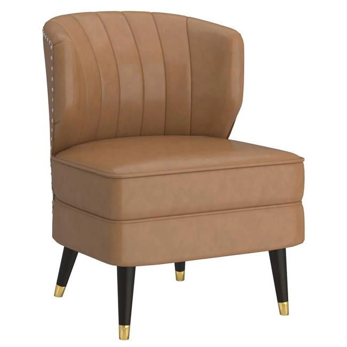Saddle Espresso Accent Chair F14690