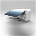 Motorized Retractable RV/Patio Awning - 13 x 8 Feet - Blue Fade C988030