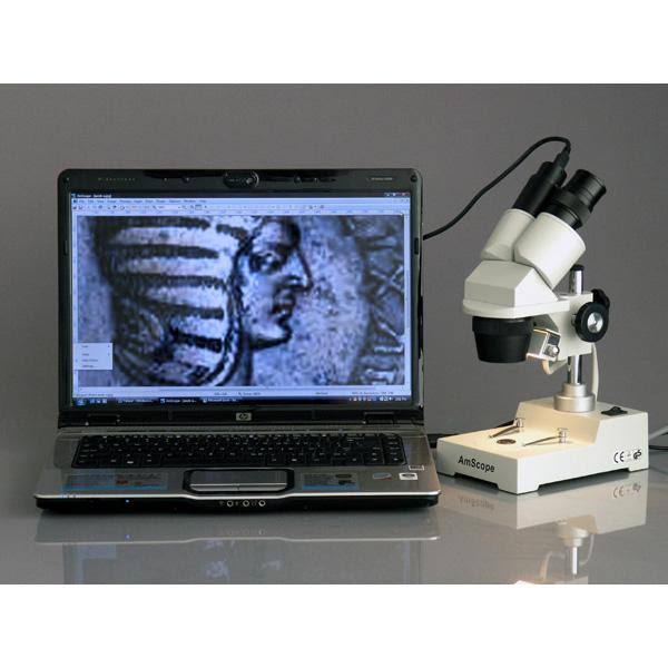 Stereo Microscope with 2MP USB Camera T1252