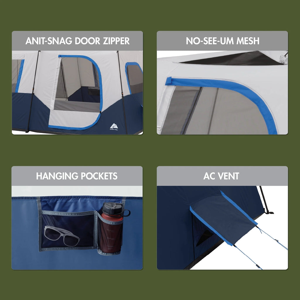 13' x 9' 8-Person Cabin Tent G8595