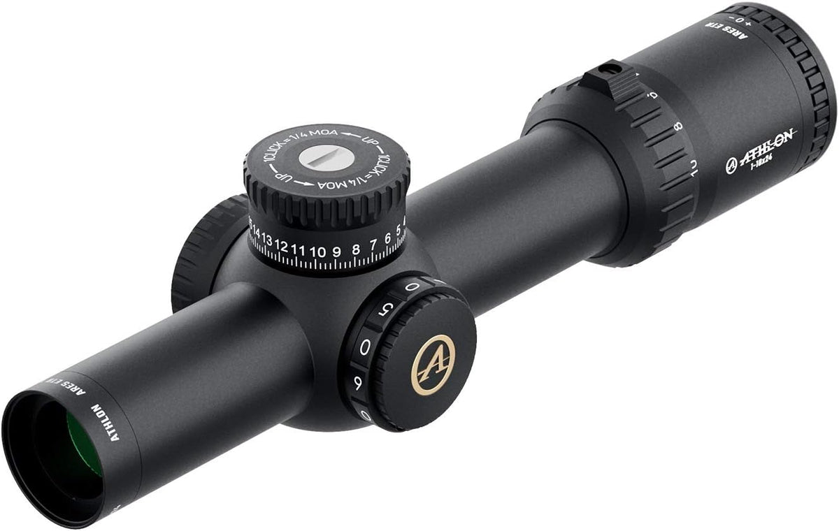 1-10x24 FFP IR MOA Riflescope with Lens Cleaning Pen B407