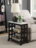 Black Chairside Table D4827