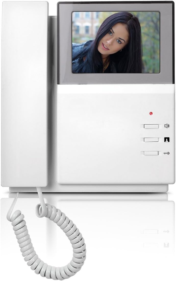 4.3 Inches Wired Video Door Phone System with LCD Monitor, IR Night Vision, Pack of 2 W893
