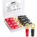 4 AWG Gold Plated Ring Terminal 8-Pack S47525