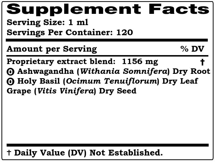 Alcohol-Free Keto Friendly Liquid Extract 4 Fl.Oz E36480
