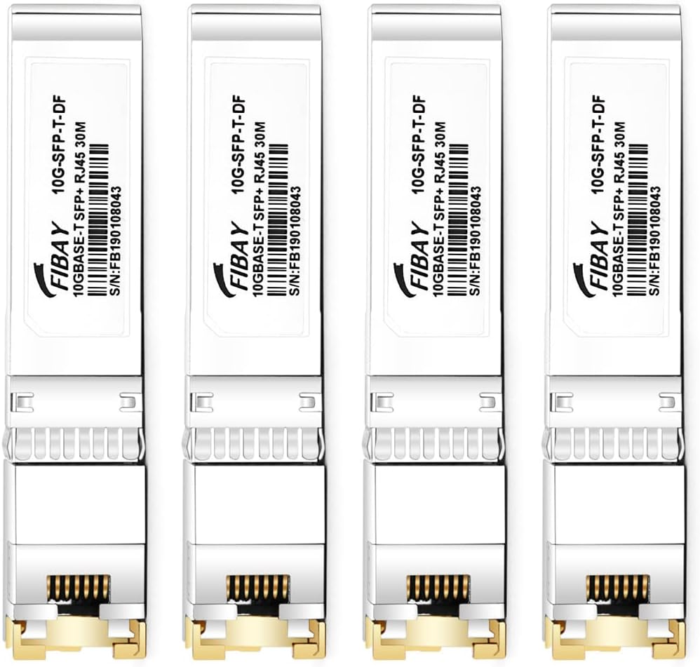 10G SFP+ RJ45 Copper Transceiver Module 10 Pack I235141