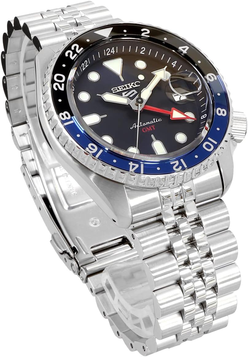 Blue Automatic Mechanical Wristwatch L5503