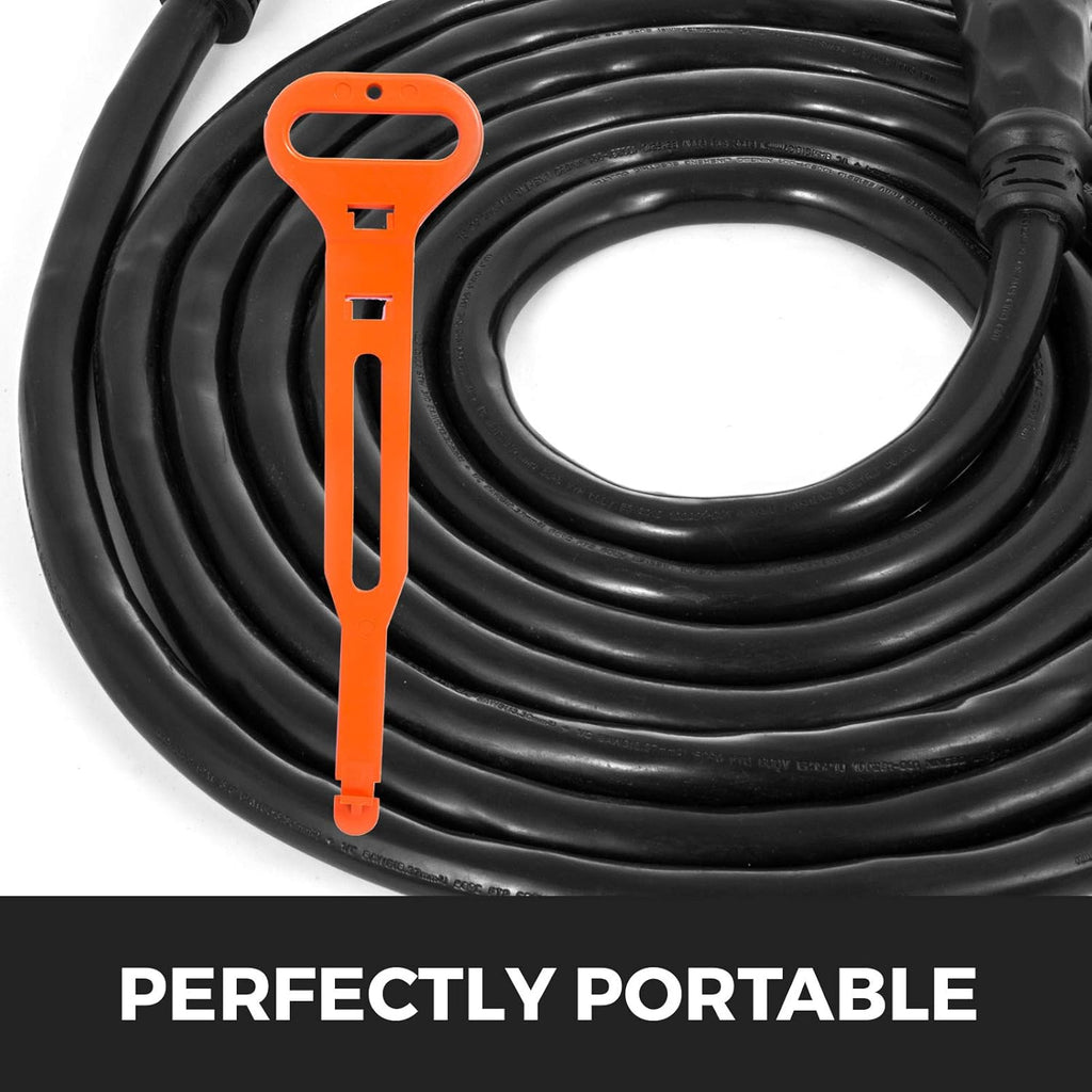50FT 50 AMP Weatherproof Heavy Duty Twist Lock RV Extension Cord D31916