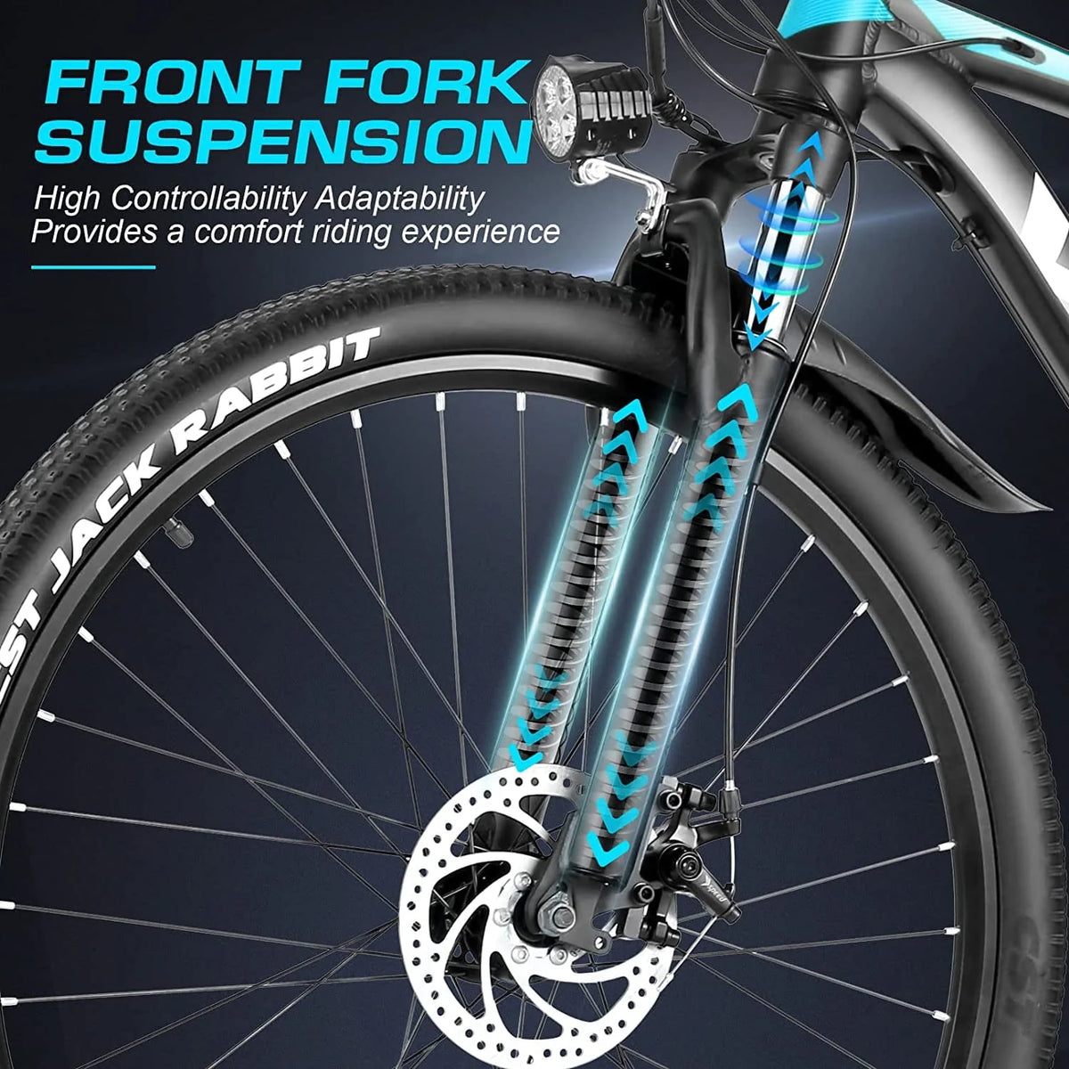 Electric Mountain Bike 500W 21 Speed R170897