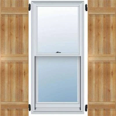 Rough Sawn TimberCraft Board-n-Batten Shutters U779031