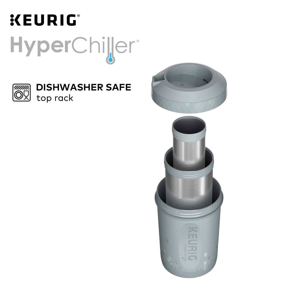 HyperChiller Iced Coffee Maker, Studio Gray D972353