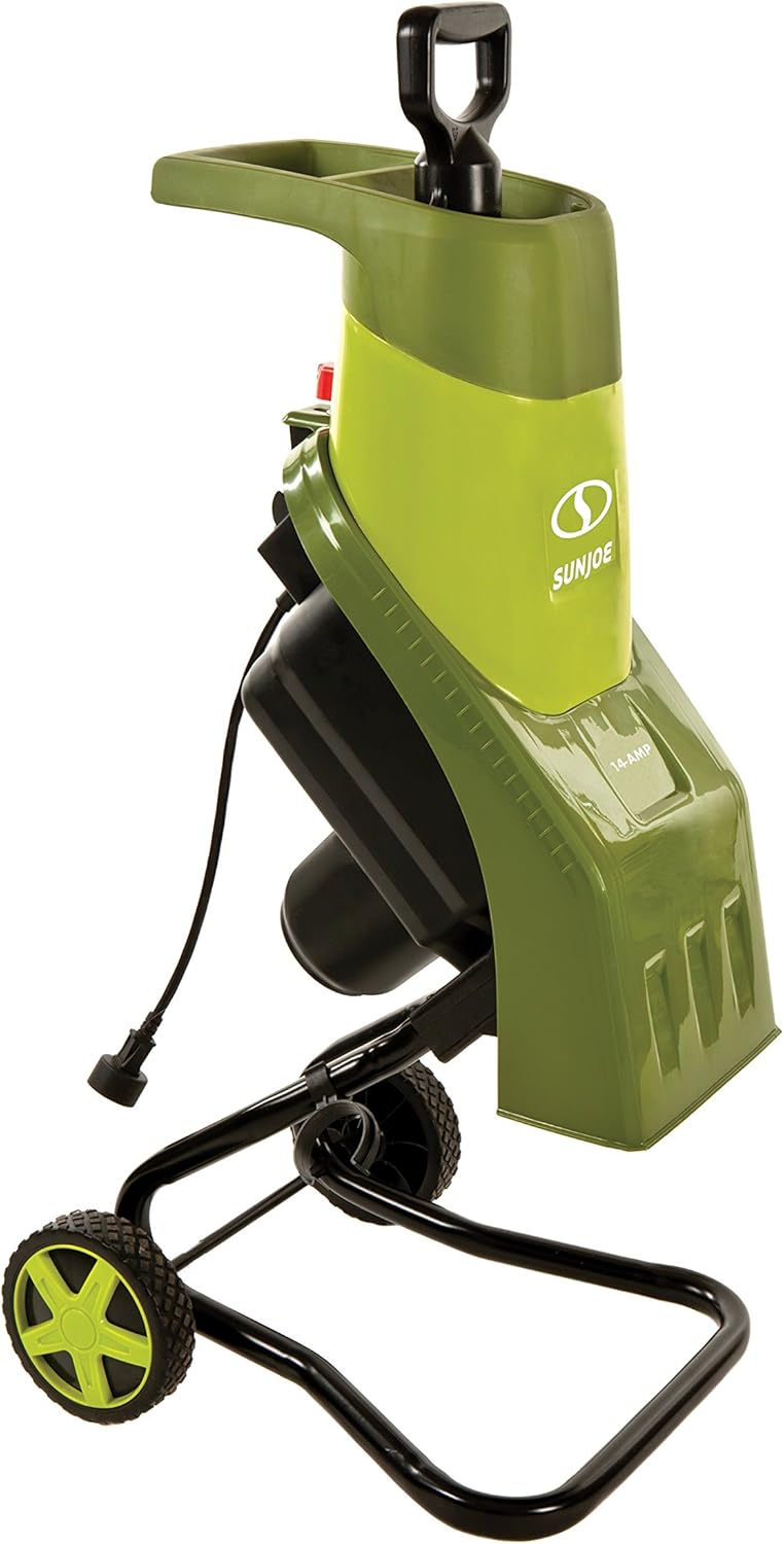 Electric Wood Chipper/Shredder, 14-Amp, 16:1 Reduction C258