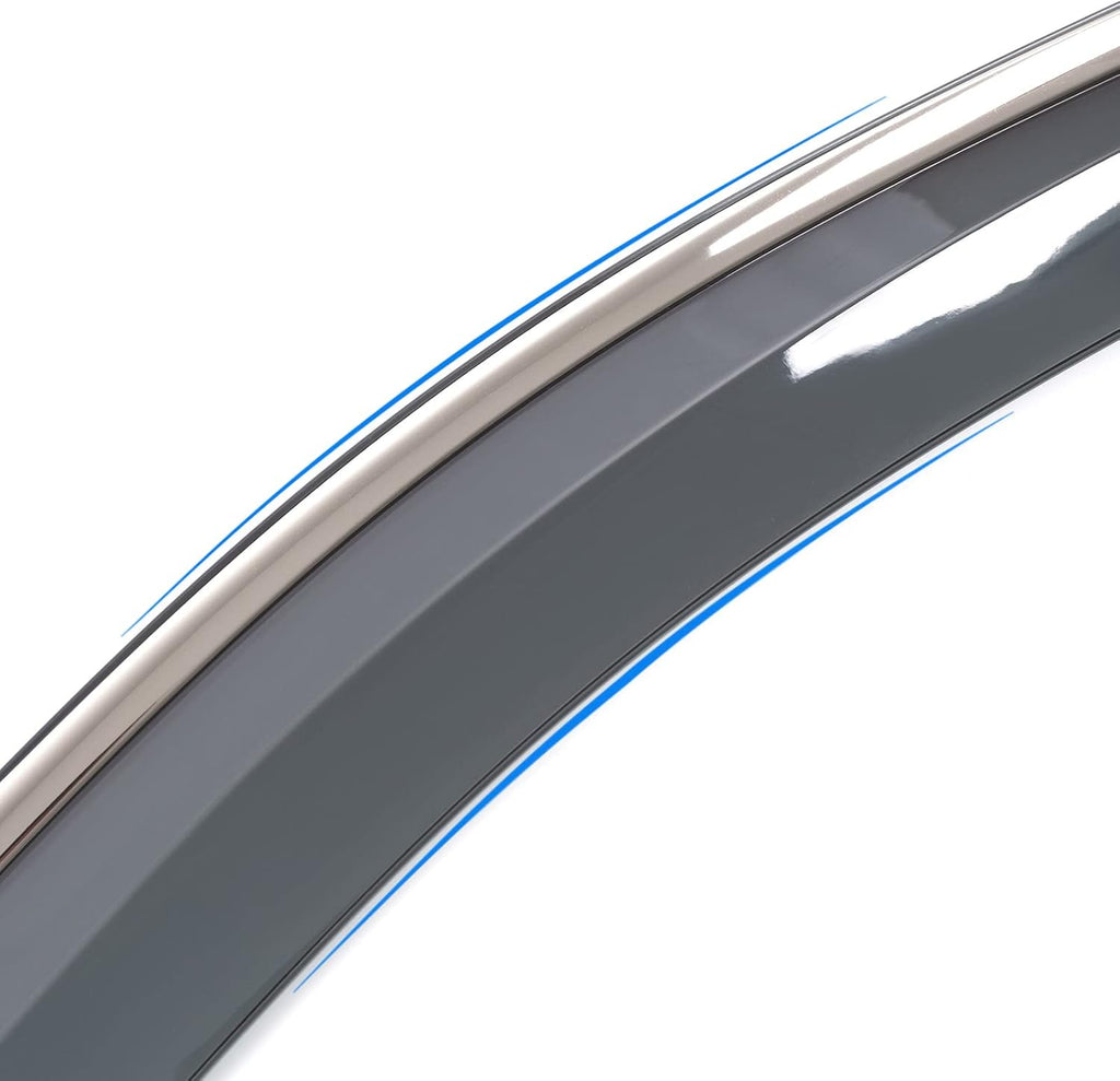 Window Rain Guards for Ford Ranger SuperCrew, Pack of 2 N510151