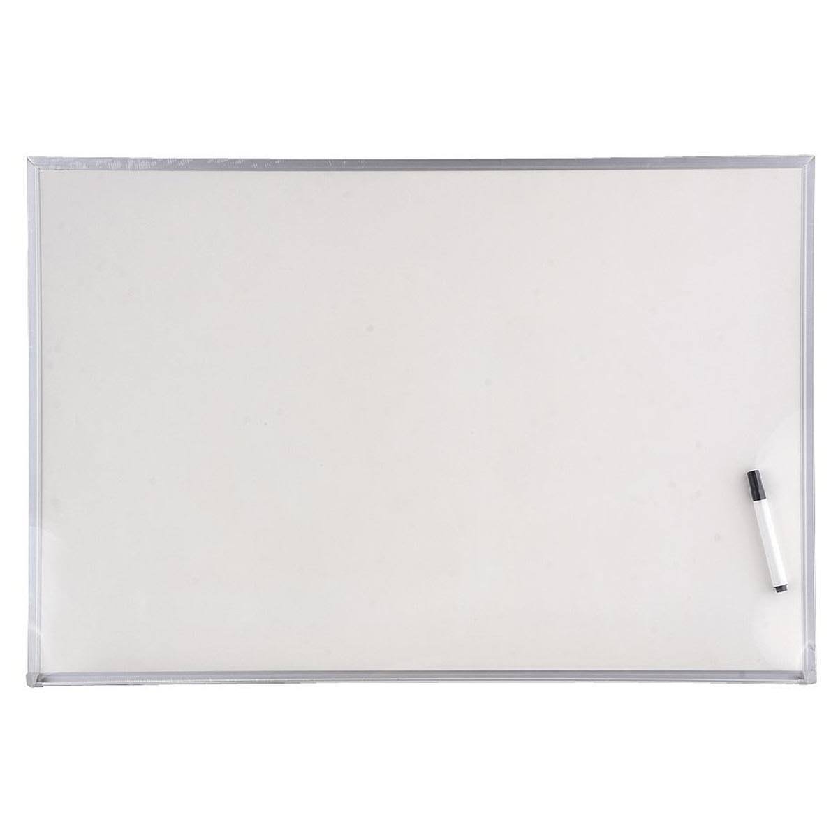 Silver Dry Erase Board S31659