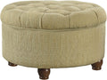 Wooden Ottoman with Lift Off Lid H893