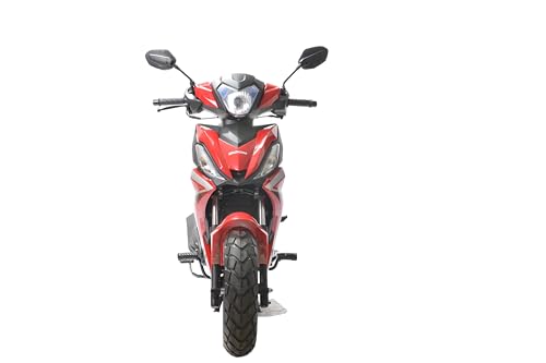 125CC 4 Speed Moped Motorcycle Z4338
