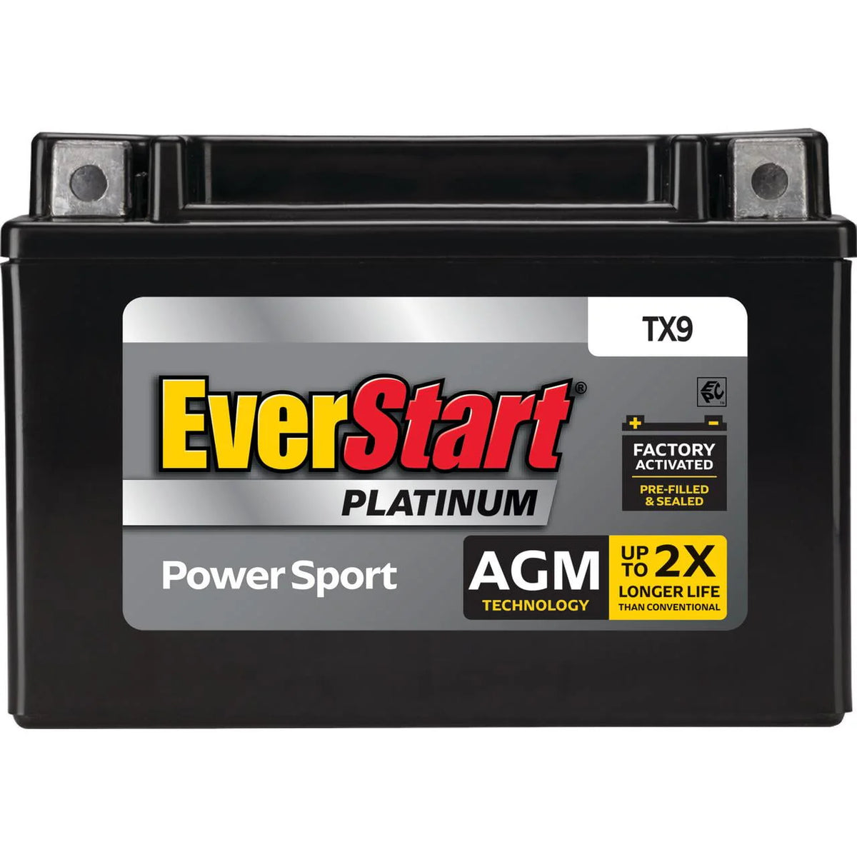 AGM Power Sport Battery Group Size TX9 12 Volt 120 CCA X770352