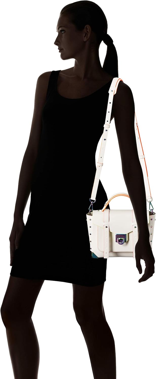 Optic White Medium Top-Handle Satchel G575100