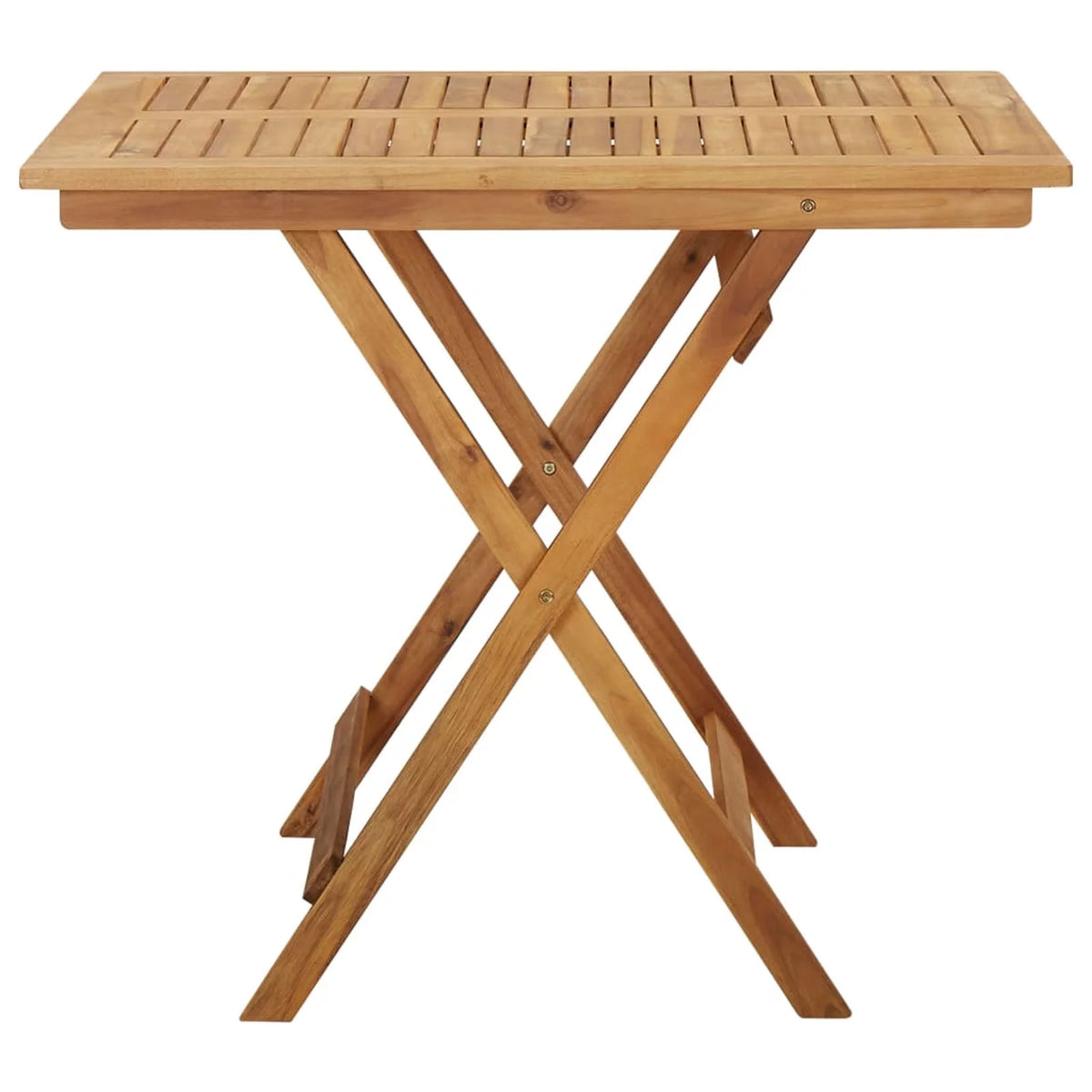 Folding Garden Table Solid Acacia Wood P887