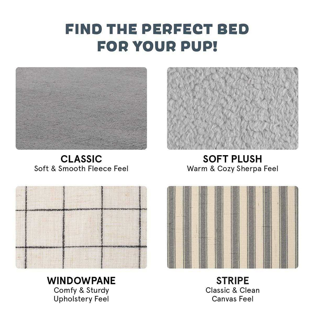Memory Foam Dog Bed Plush Mattress O31665