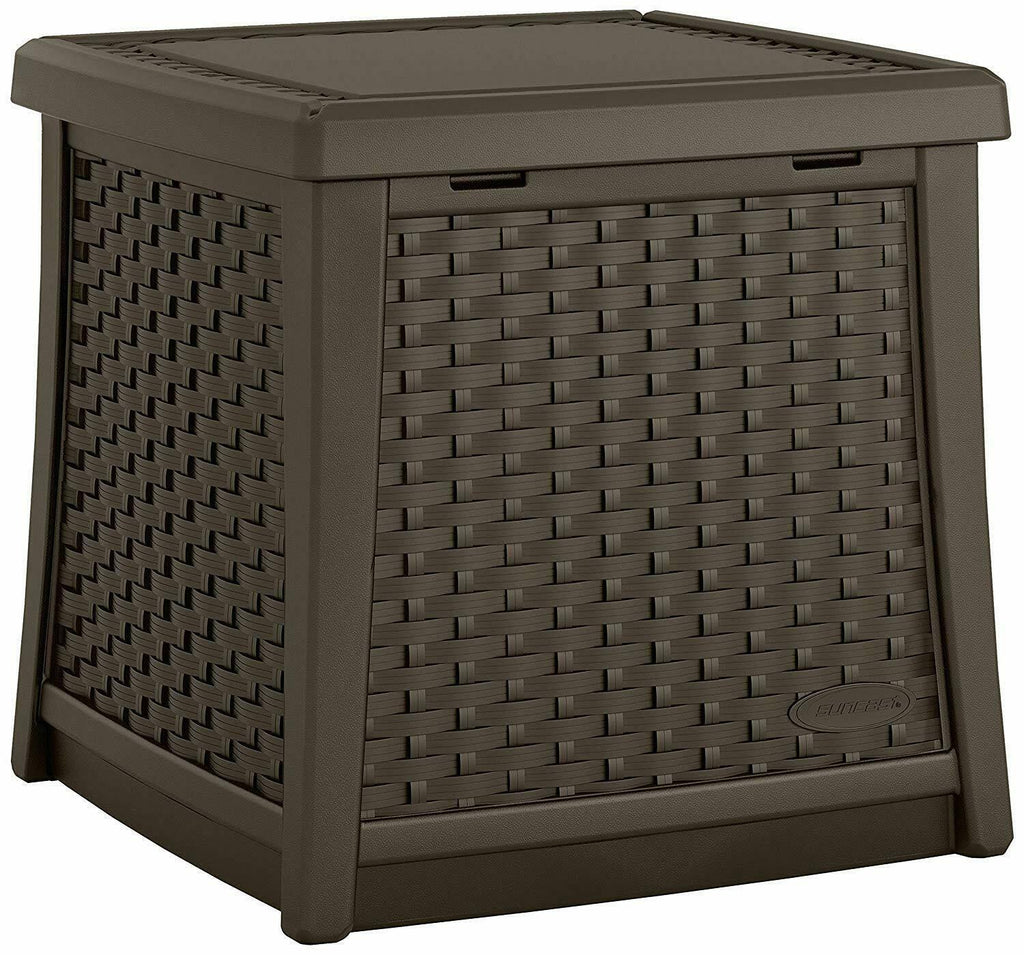 Resin Patio Storage End Table H79984