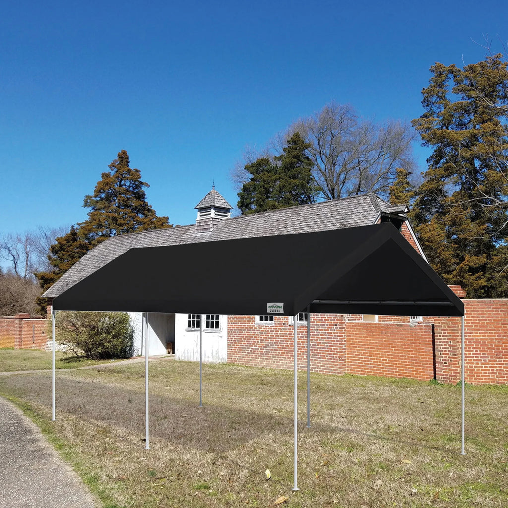 10x20 Straight Leg Instant Canopy Tent Set, Black R232241