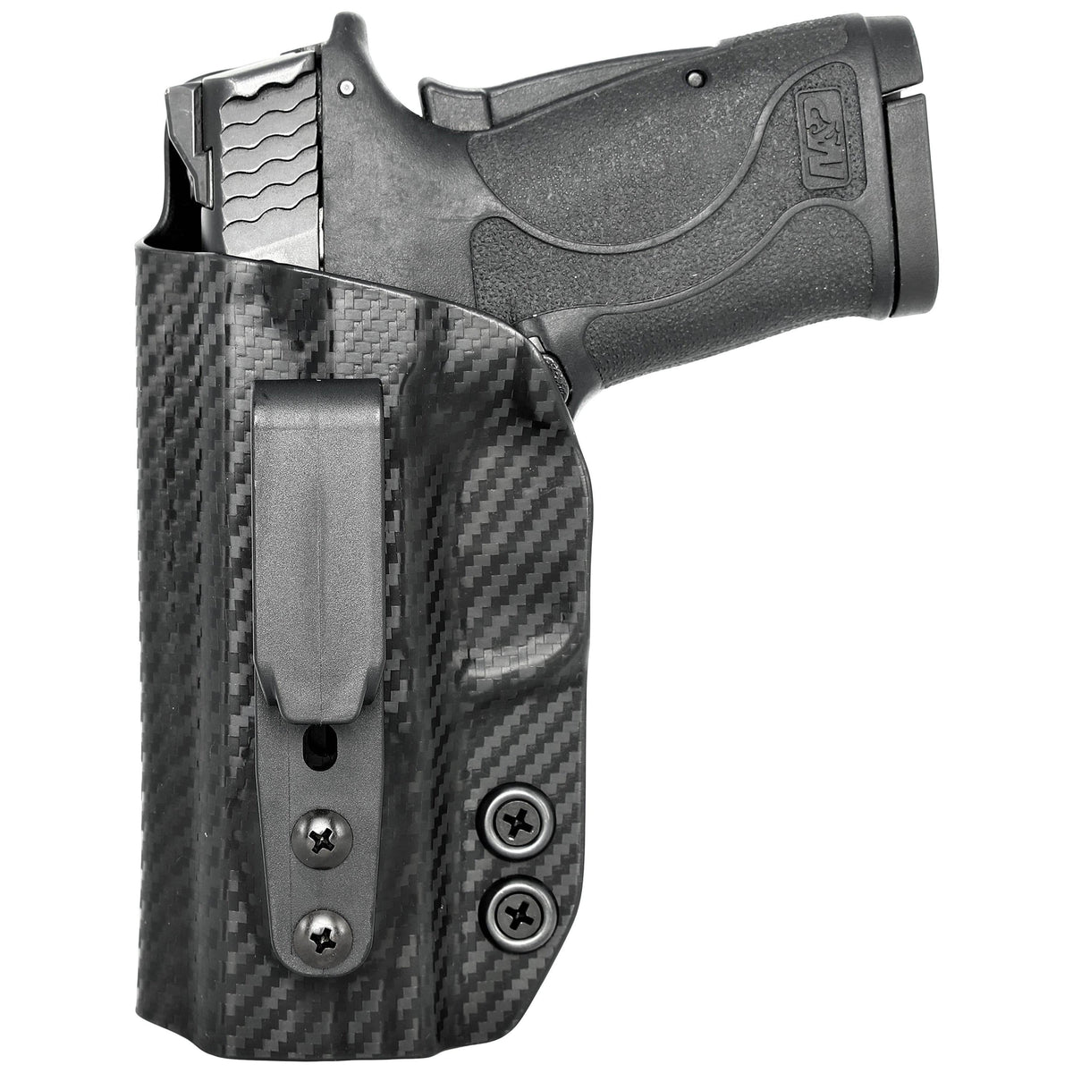 Tuckable IWB Kydex Holster Carbon Fiber Black Right Hand F746789