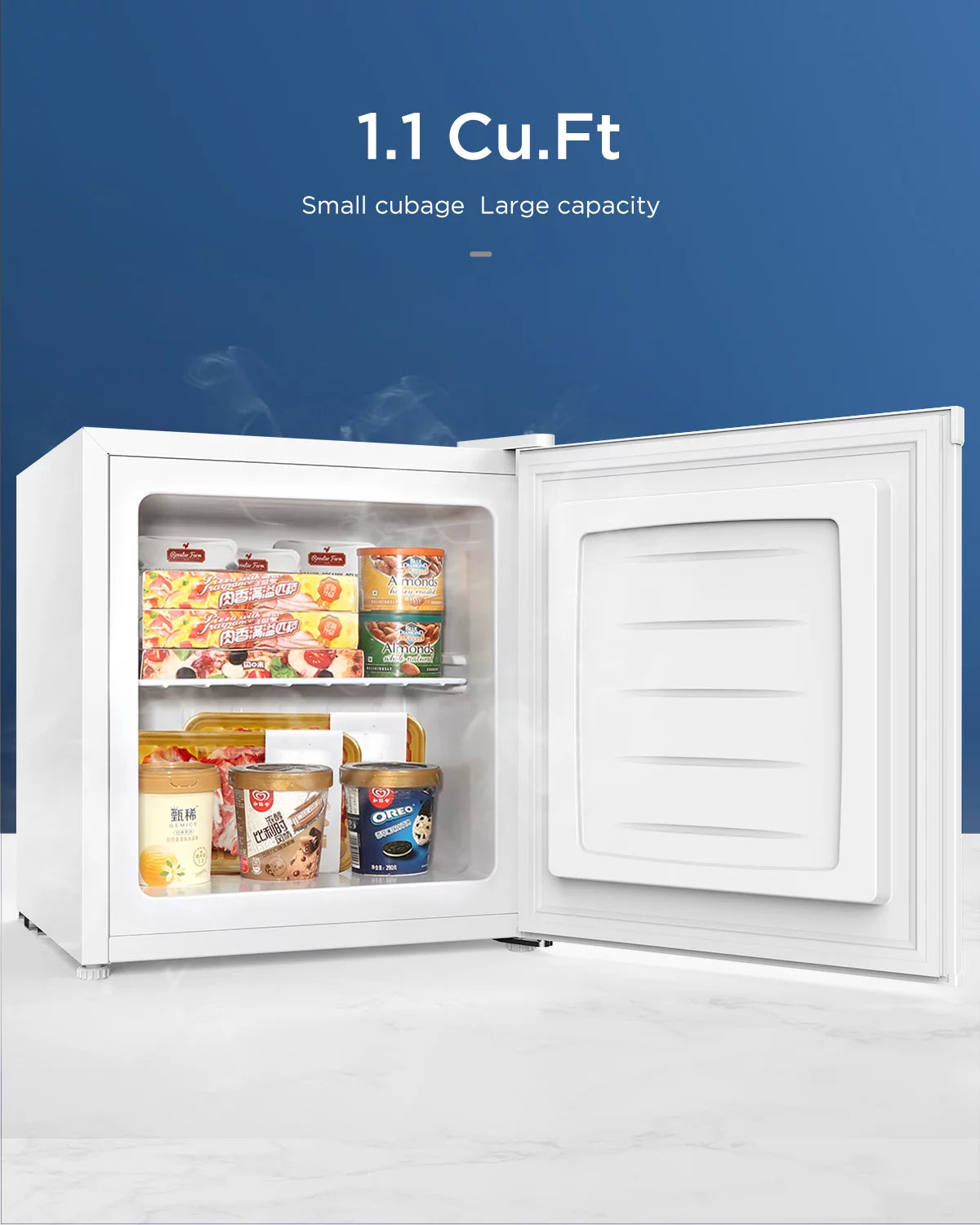 1.1 Cu ft Upright Freezer T262