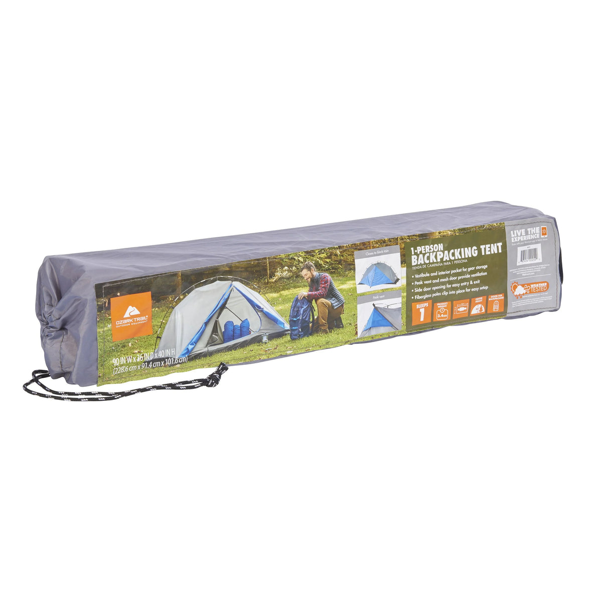 1-Person Backpacking Tent with Vestibule Y9811