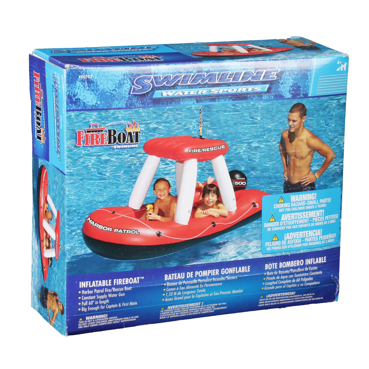 Inflatable Fireboat Pool Toy H413046