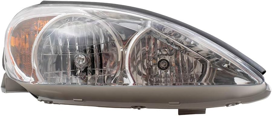 Halogen Headlights Set with Chrome Bezels T7851