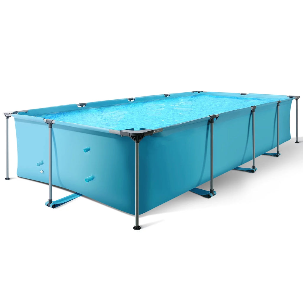 10 ft Above Ground Rectangular Frame Swimming Pool H8434