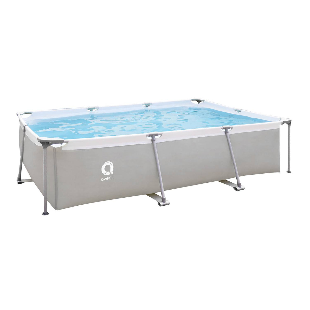 Above Ground Rectangular Steel Frame Swimming Pool J722605