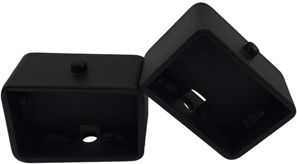 4 Rear Suspension Lift Steel Blocks with 14 Square Leaf Spring Axle U Bolts C765