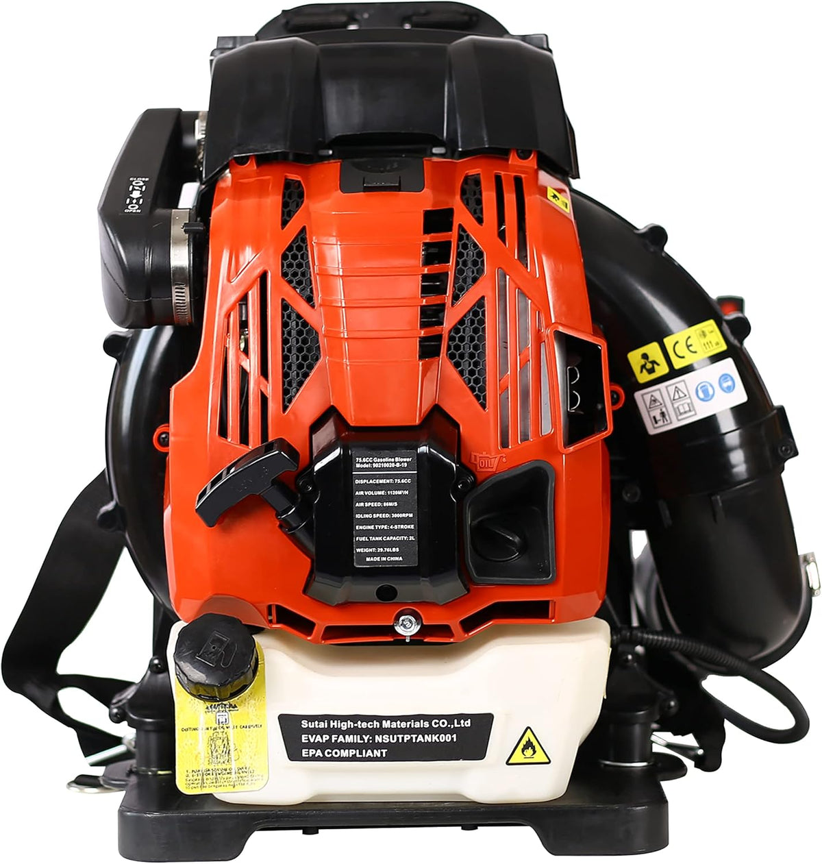76cc 4-Cycle 530CFM Backpack Leaf Blower K774896
