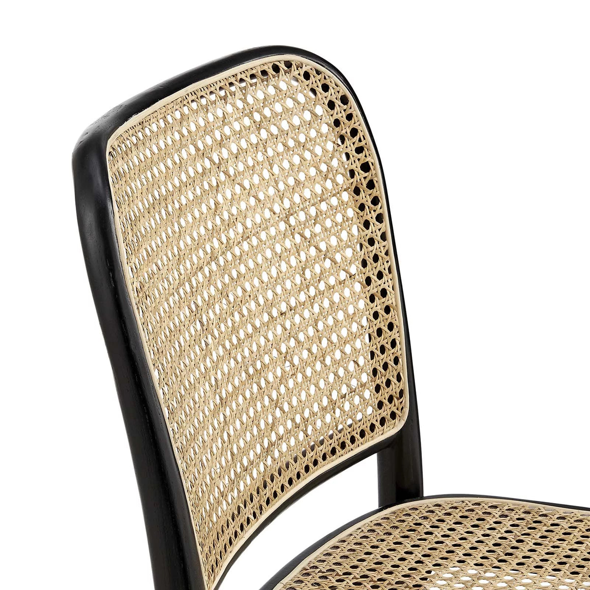 Black Wood Dining Side Chair K342