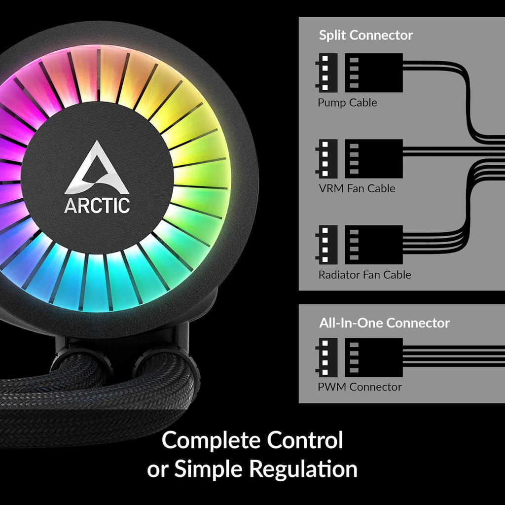 Black 280 CPU AIO Water Cooler H82576