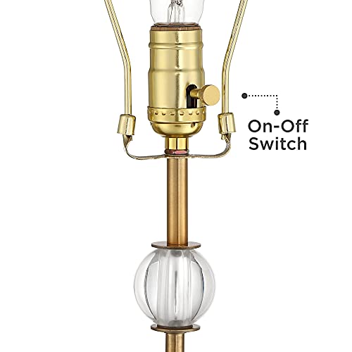 Modern Art Deco Buffet Table Lamp with USB Dimmer Cord K97770