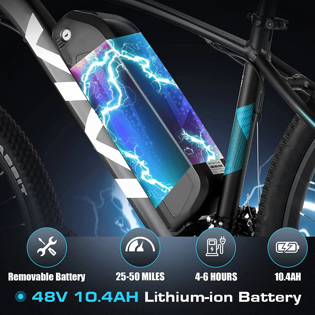 Electric Mountain Bike 500W 21 Speed R170897