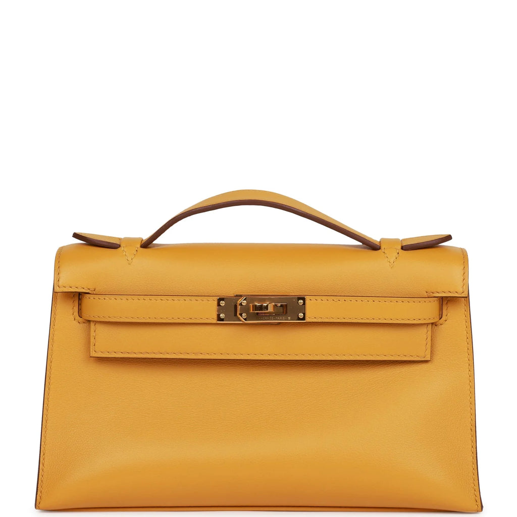 Jaune Ambre Swift Pochette R99680