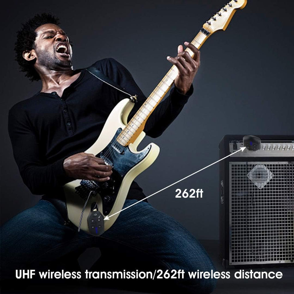 Wireless Guitar Transmitter Receiver Set Pack of 2 P615