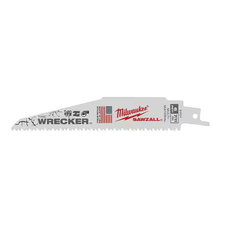 7/11 Teeth per in. Reciprocating Saw Blades 50 Pack A92157